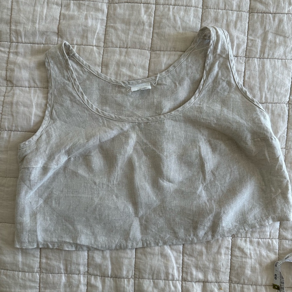 Linen Handmade Studio Stella Crop Top